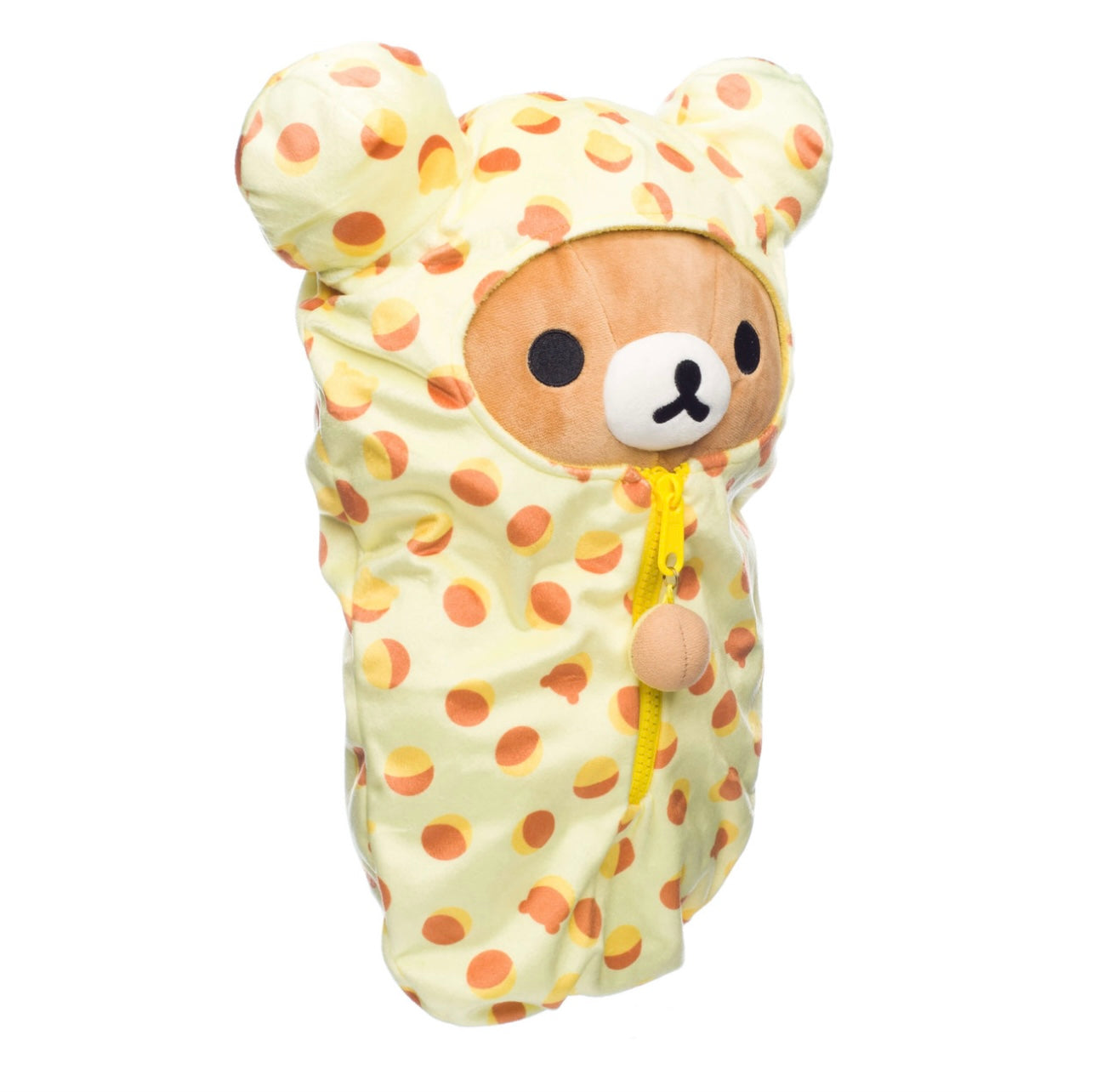 🌰 Rilakkuma San-X Original Castella Cake Pattern Sleeping Bag Plush