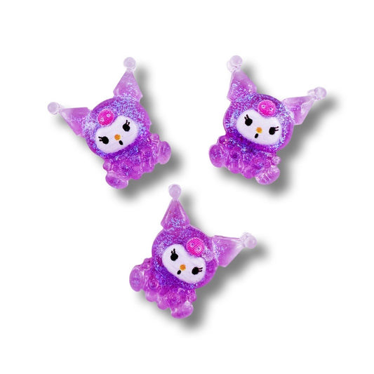 Kuromi Nail Charms - Purple