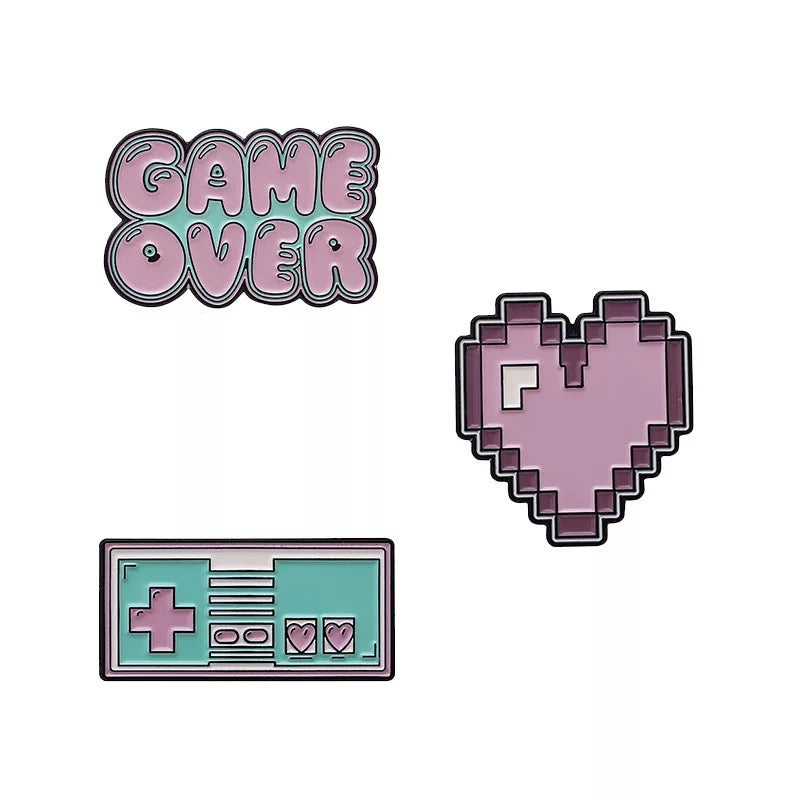 🎮 Kawaii Gamer Pins